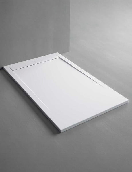 Plato de Ducha de Resina con Carga Mineral - Textura Pizarra - Color a elegir - Modelo SMART