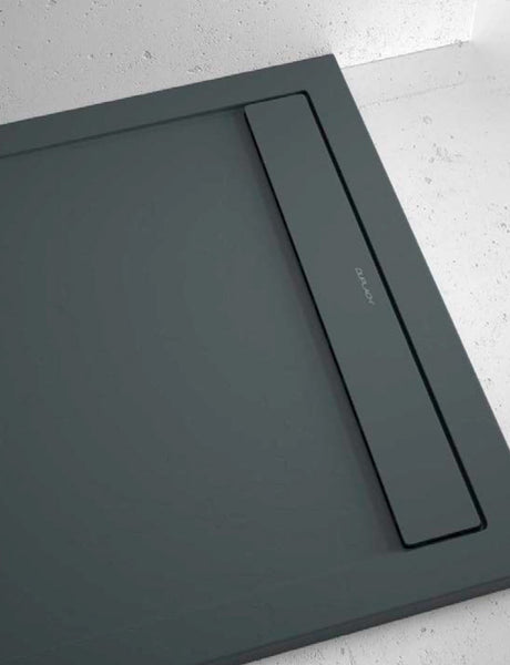 Plato de Ducha de Resina con Carga Mineral - Textura Pizarra - Color a elegir - Modelo SMART